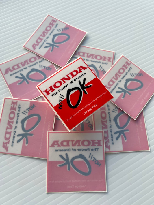 Honda NOT OK V2
