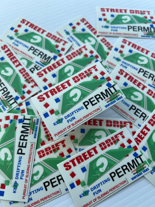 Street Drift Permit