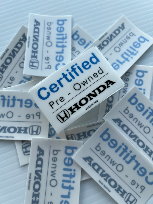 HONDA Certified