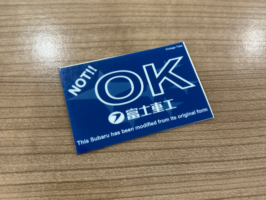 Subaru NOT OK V1