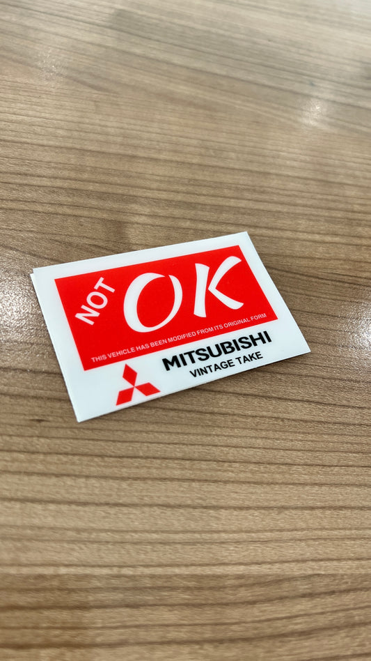 Mitsubishi NOT OK