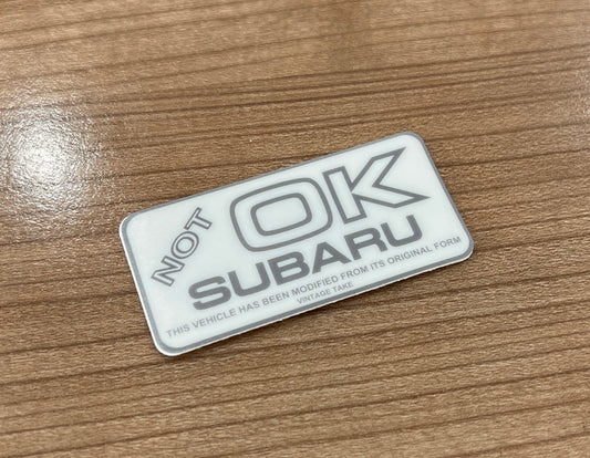 Subaru NOT OK V2