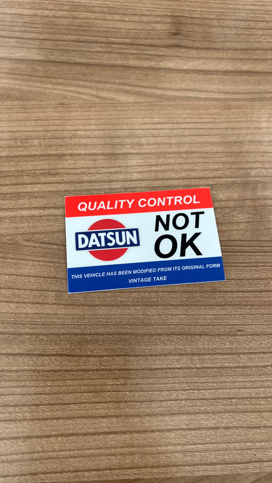 Datsun Not Ok