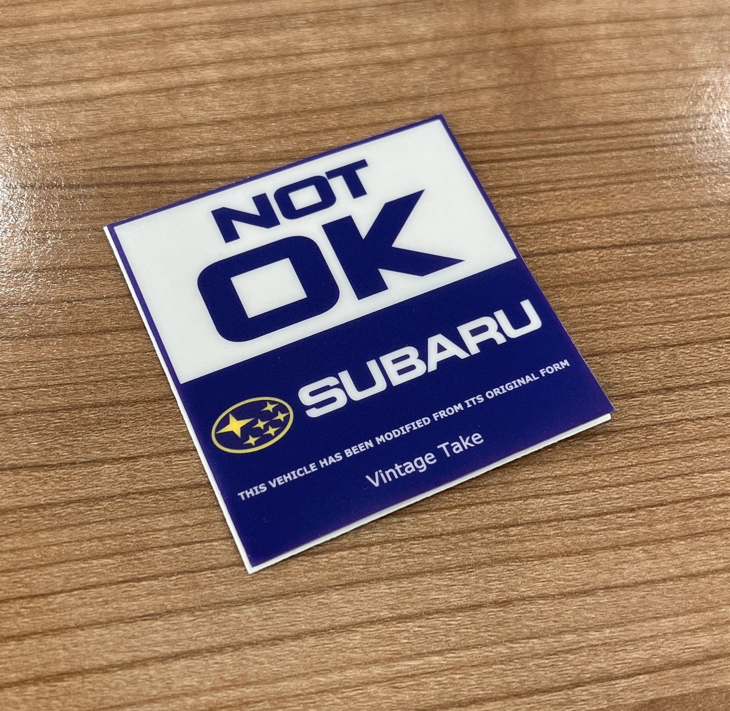 Subaru NOT OK V3