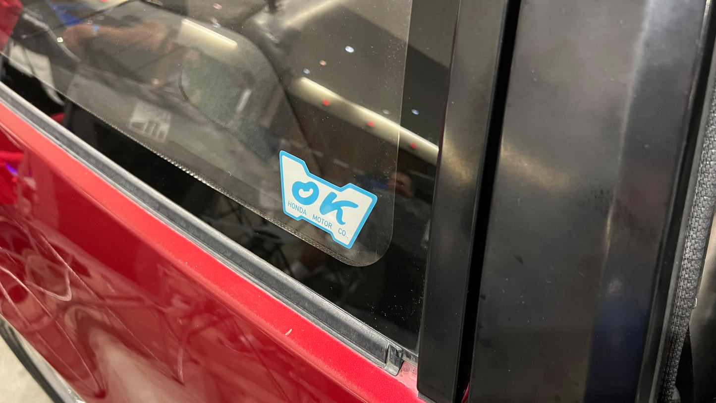 Honda Ok Decal